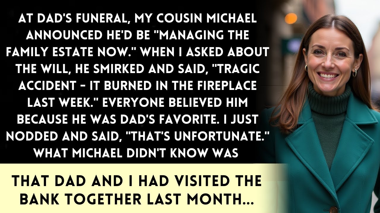 My Cousin Destroyed Dad’s Will, But The Bank Box Exposed the Truth!