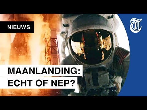 Maanlanding: ‘Het was gewoon een show’