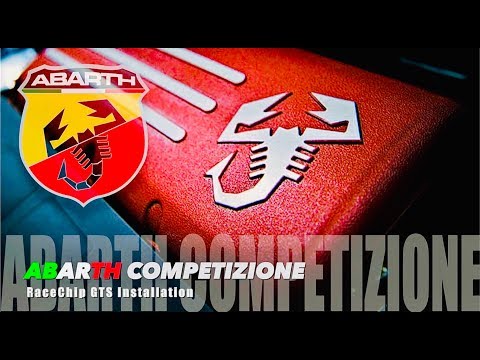 RaceChip tuning box install on my Abarth Competizione MY2019