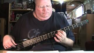 Rush The Wreckers Bass Cover