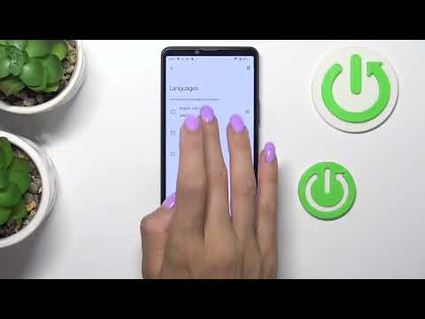 SONY Xperia 10 IV - How To Change Keyboard Language