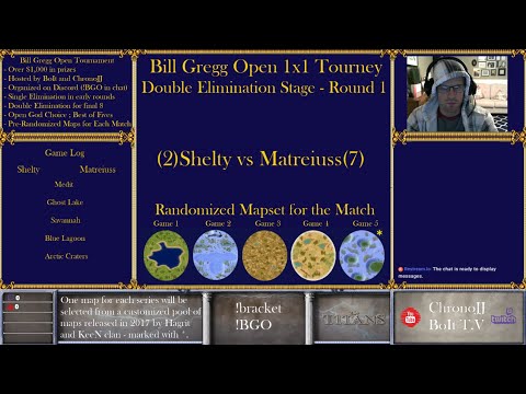 Shelty vs Matreiuss - Round of 8 - Bill Gregg Open Tournament