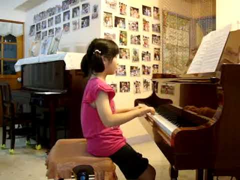 ABRSM 1996 and 2011 - 2012 Piano Exam Grade 1 A:3,James Hook (1746 - 1827) Gavotta Op.81 No.3  ~ 雲萱