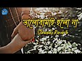 Bhalobasai holo na-ভালোবাসাই হলো না (Slowed + Reverb) |  Habib | Nancy | Bangla lofi |NIL LO