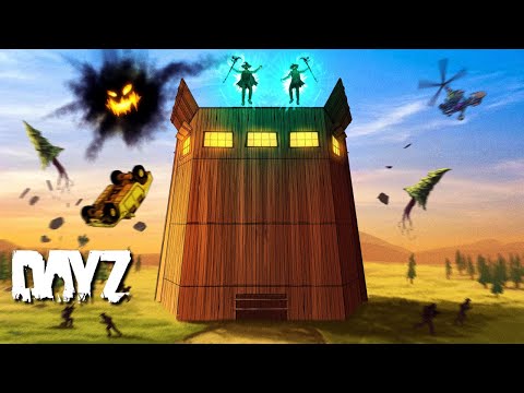 Defending Our Base From Raiders With MAGIC in DayZ!