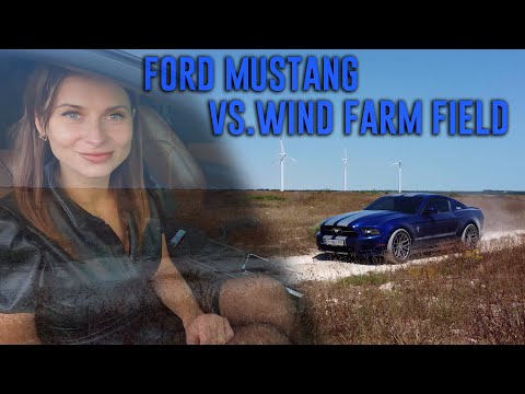 Ford Mustang vs. Wind Farm Field (T33N, maginexM - Fulcrum)