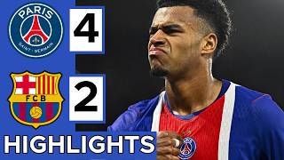 🔵PSG vs Barcelona (4-2) Extended HIGHLIGHTS | UEFA Champions League