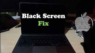 Macbook Black Screen Fix