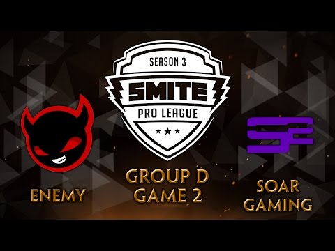 SMITE Pro League Fall Split Group D Day 3 - Enemy vs. SoaR Gaming (Game 2)