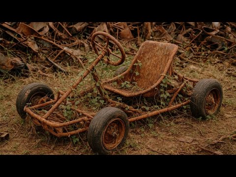 Restoration Abandoned Old  Rusty Go Kart Complete in Just 30 Days | Restoring 49cc 2-Stroke Race Car