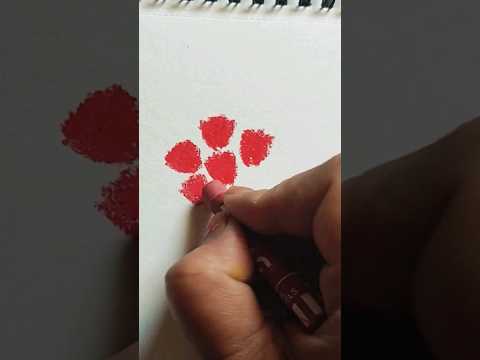 easy drawing flower drawing