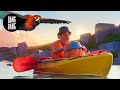 Kayak outing along a peaceful river turns out to be a real adventure | CG short film 