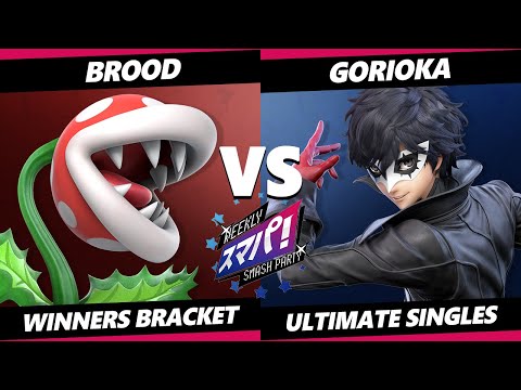 Sumapa 62 - Brood (Piranha Plant) Vs. Gorioka (Joker) SSBU Ultimate Tournament