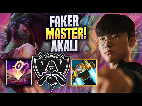 FAKER THE MASTER OF AKALI! - T1 Faker Plays Akali MID vs Ekko! | Bootcamp 2022