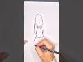 How To Draw A Girl In The Rain ️ Drawing Rain