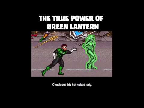 Funny True Power of the Green Lantern