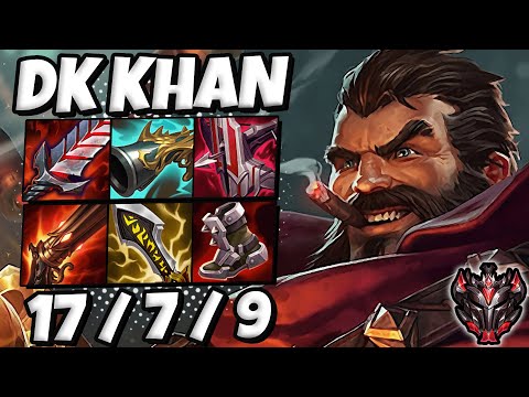 Graves vs Teemo TOP [ DK Khan ] Ranked Grandmaster EUW Patch 11.21 ✅