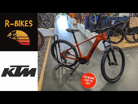 KTM MACINA TEAM 793 2023 HARDTAIL E-MTB WALK-AROUND REVIEW  #ktm