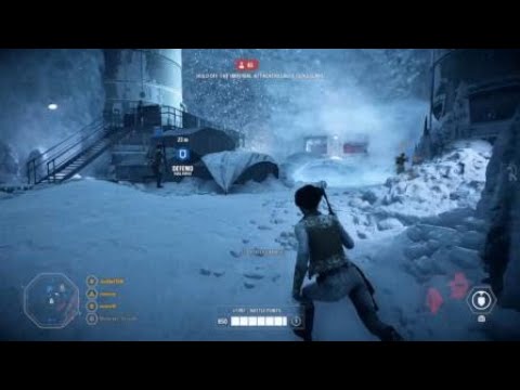 Star Wars Battlefront 2 - Juicy Leia Flank