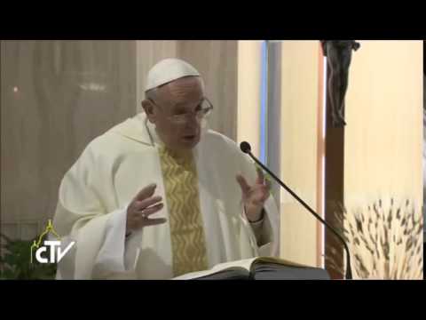 Homilia do Papa Francisco - 20/04/2015 dublado pela Pascom Lapa