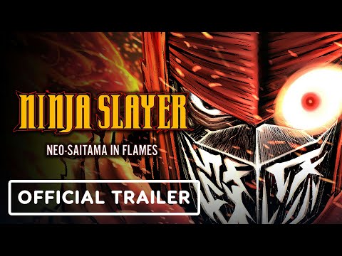 Ninja Slayer Neon-Saitama in Flames - Official Reveal Trailer | Guerrilla Collective 2024
