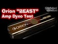 Orion XTR-2250 on SMD Amp Dyno 