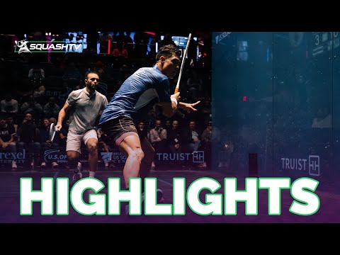 "He's Enjoying This One" | Soliman v Rodriguez | U.S Open 2023 | RD3 HIGHLIGHTS