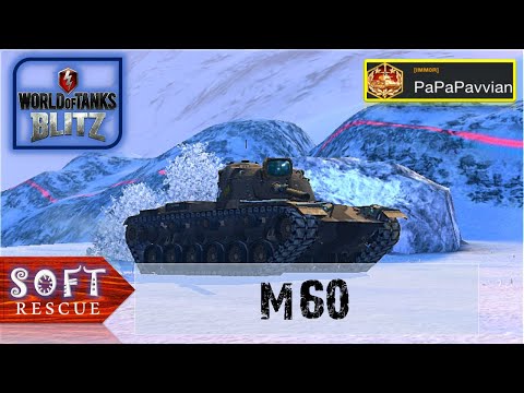 M60: 7400 Damage , 4 Frags - WOT BLITZ -