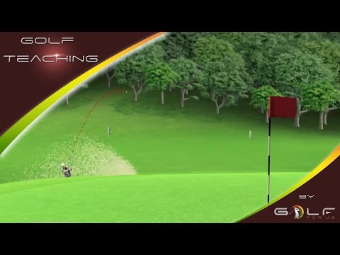 Golf Bunker: 3D Bunkerschlag