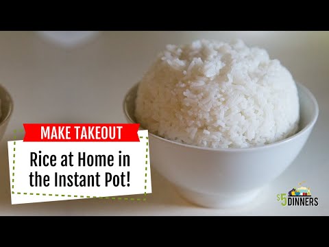 How to Make Sticky Rice in the Instant Pot