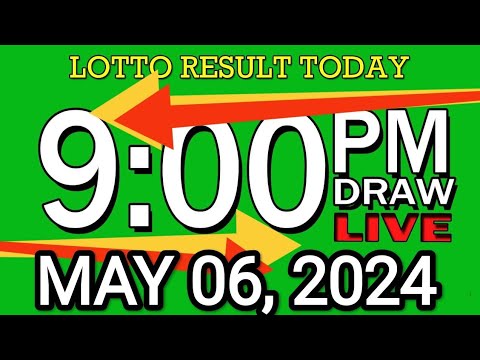 LIVE 9PM LOTTO RESULT TODAY MAY 06, 2024 #2D3DLotto #9pmlottoresultmay06,2024 #swer3result