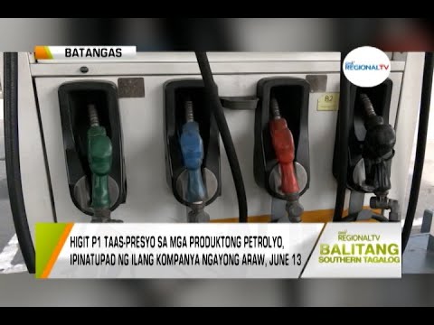 Balitang Southern Tagalog: Oil Price Hike