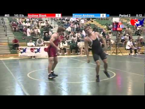 Sunkist Greco 74kg - Andy Bisek vs. Tanner Andrews