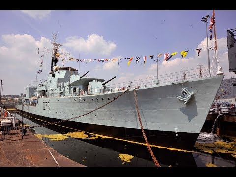 HMS CAVALIER - A TOUR AROUND AN ARCTIC CONVOY AND COLD WAR SURVIVOR