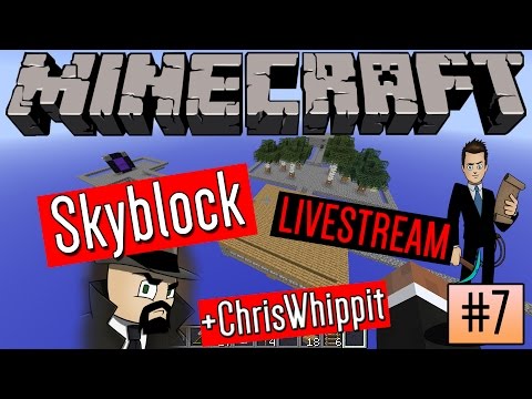 Minecraft Skyblock 2.1 - Livestream med Whippit - #7