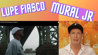 Lupe Fiasco, Mural Jr reaction. One take rap, doesn&#39;t miss a beat.