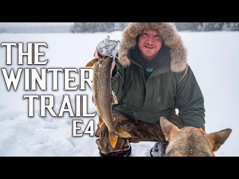 10 Days Winter Camping in the Northern Wild - E.4 - Sketchy Ice Conditions & An Interesting Lure