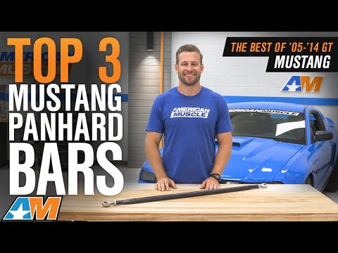 Part of a video titled Top 3 Panhard Bars For Your 2005-2014 S197 Mustang GT