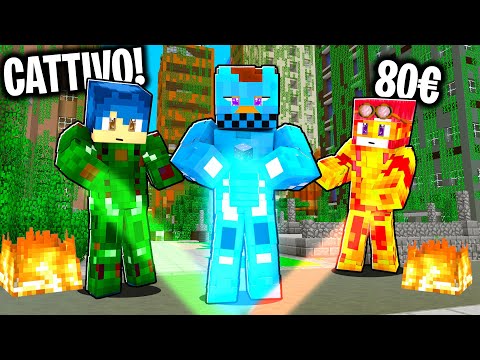 HO ANNIENTATO I CRIMINALI CATTIVI  - Vita da Supereroe Minecraft