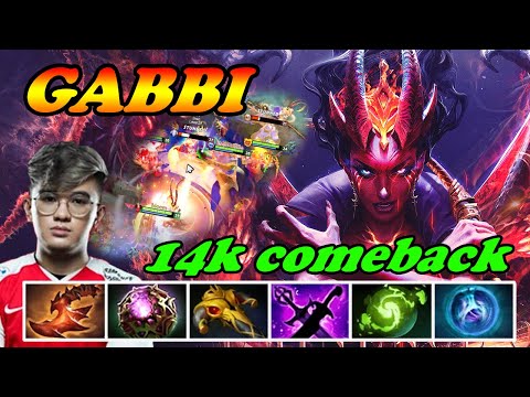 Gabbi ultra rich Queen of Pain 14k comeback | Giveaway | Dota 2 Pro Gameplay