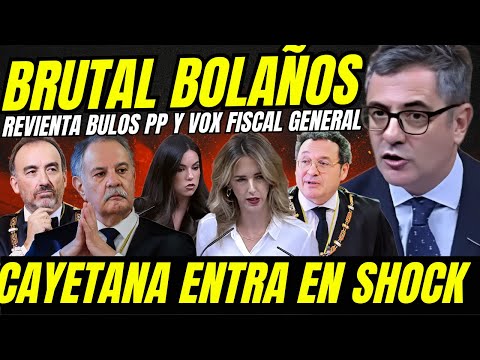 FÉLIX BOLAÑOS REVIENTA MONTAJE CAYETANA ÁLVAREZ DE TOLEDO SENTENCIA FISCAL GENERAL JUECES SUPREMO