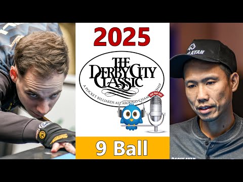 Joshua Filler vs Alex Pagulayan - 9 Ball - 2025 Derby City Classic rd 12