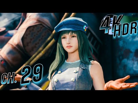 [4K HDR] Final Fantasy 7 (VII) Remake (100%) Walkthrough part 29 - In Search of Hope 2