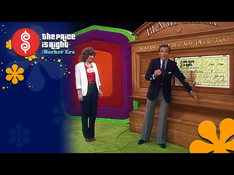 “Smart alecky” Contestant Tries to Figure Out Blank Check - The Price Is Right 1983