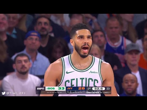 Jayson Tatum R2G4 Highlights vs New York Knicks (42 pts, 8 reb, 4 ast, 4 stl) | 2025 NBA Playoffs