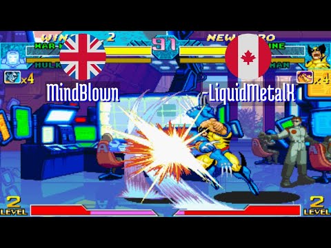 FT10 @mvsc: MindBlown (GB) vs -LiquidMetalX (CA) [Marvel vs Capcom Fightcade] Sep 15
