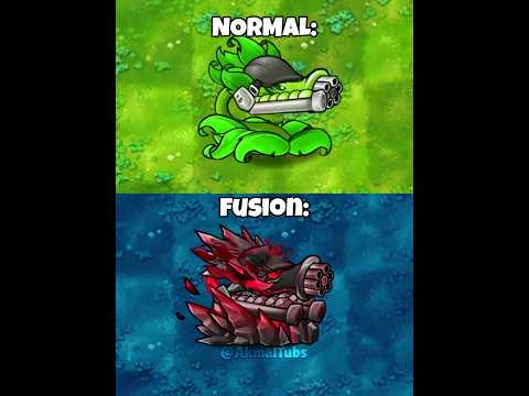 PvZ Normal vs Fusion Plants 💀 PvZ Fusion New Update 🔥