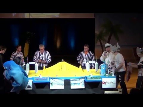 2016 - A.R.D 81 vs 121 GobGob Tournefeuille - Coupe de France Robotique 2016