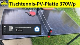 Tischtennis-PV-Platte selber bauen Schritt-für-Schritt