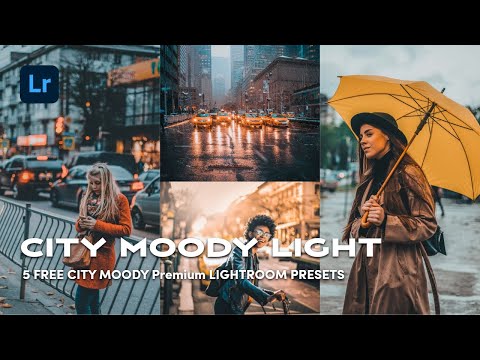 5 Moody City Lightroom Tutorials | Free Download | Street Photography